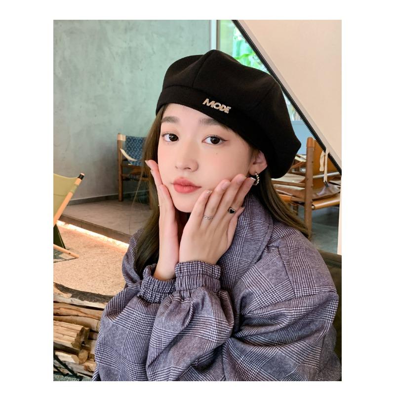 Шапка осінь-зима, дитяча металева абетка, берет, шапка маляра