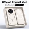 Ultra Thin Frameless Magnetic Case For Redmi 14C Magsafe Wireless Charging Hard PC Matte Shockproof Cover For POCO C75 Shell