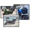 Motorcykel Cykel Baksäte Stor Kapacitet Hjälmväska Förvaring Ryggsäck Vattentät