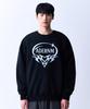 ADERNM Flame Sweatshirt Black