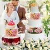 1PC Circular Cake Stand Stackable Acrylic Cake Rack DIY Cake Plastic Display Box Refillable Board Base 15/20/25cmx10cm