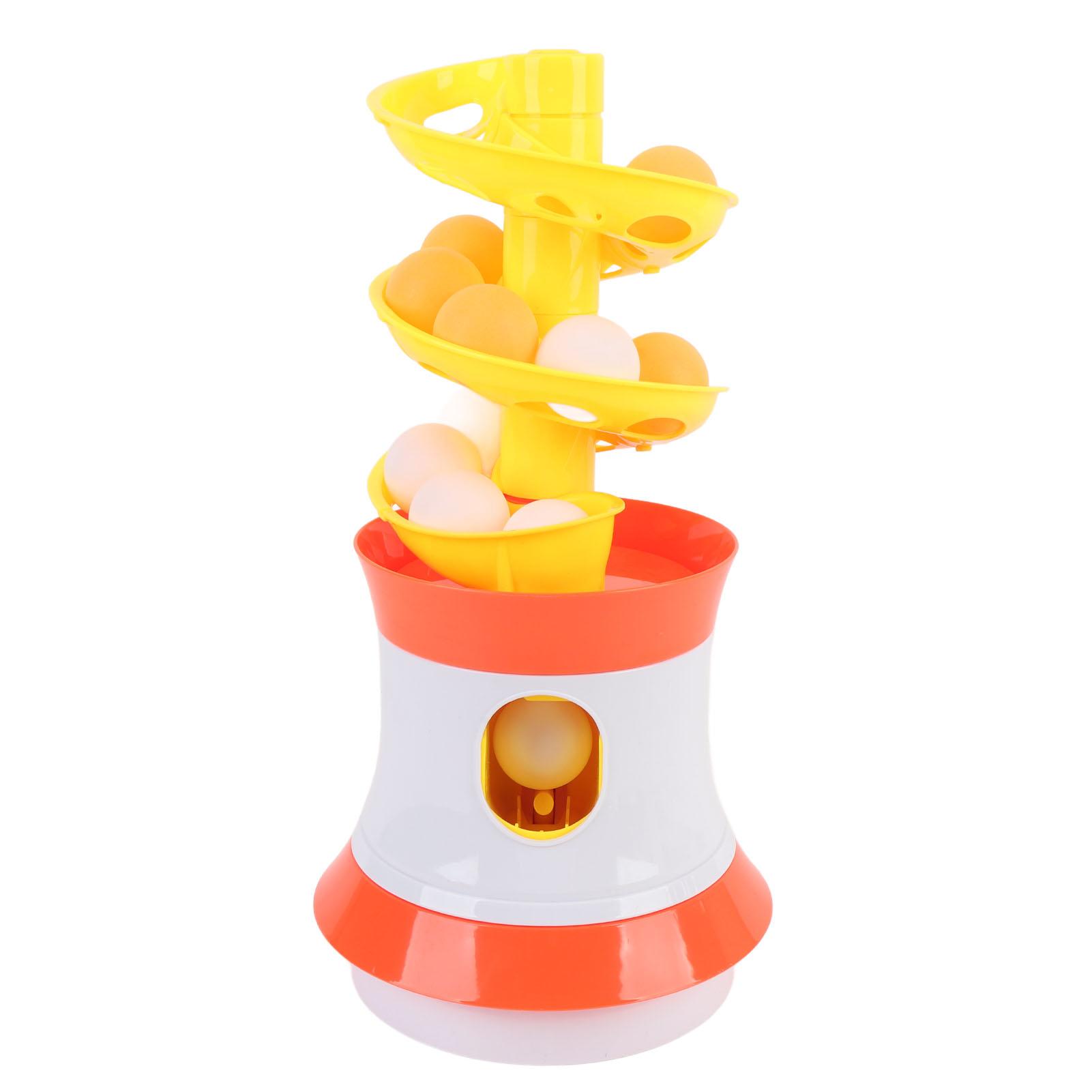 

Машина для подачи настольного тенниса Портативный тренажер для настольного тенниса Мячи Автоматический вращающийся пусковой аппарат Тренировка