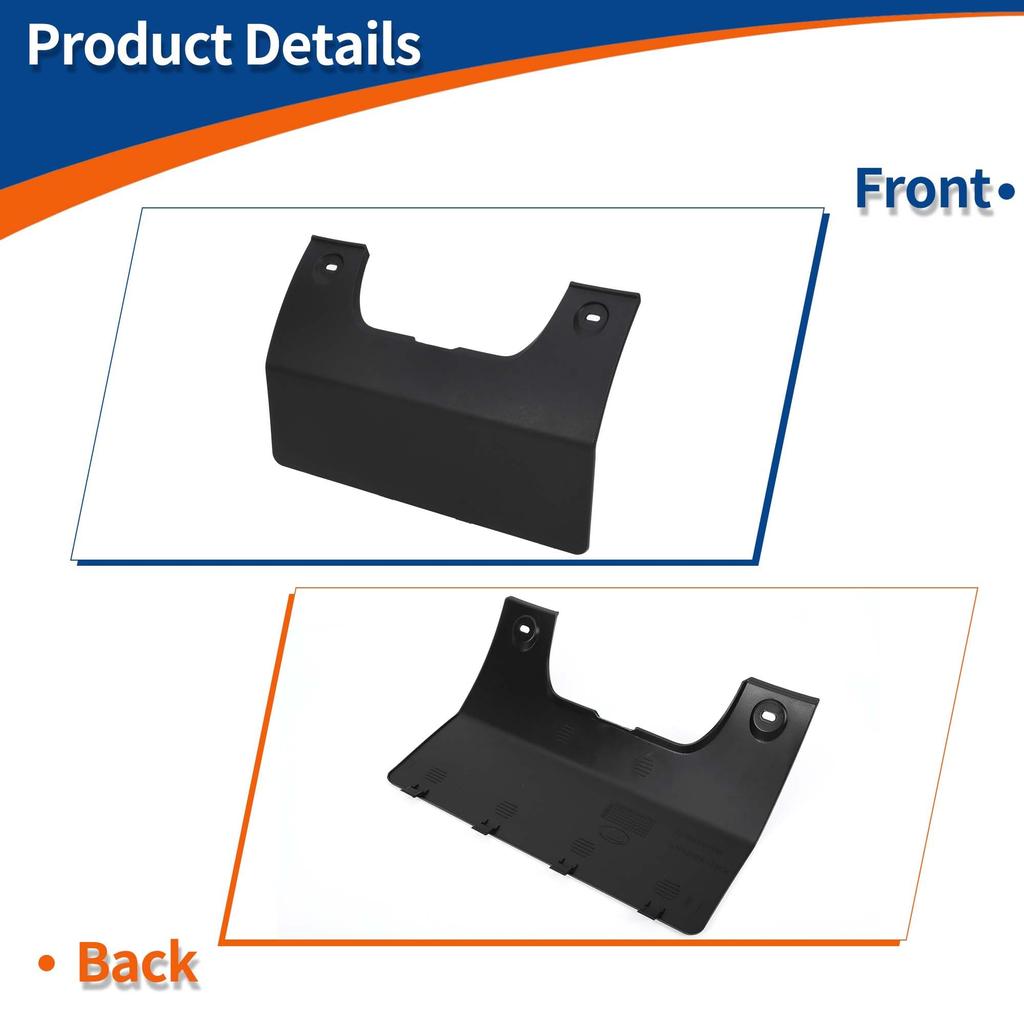ACROPIX Unpainted Rear Car Bumper Toe Hook Cover for Land Rover LR3 LR4 Part 1 Piece 2005-2009, 2010-2016, Number DPO500011PCL,