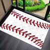 Hot Selling American Baseball Floor Mat - Dirt-Resistant, Dustproof, Easy to Clean, with Water Absorption