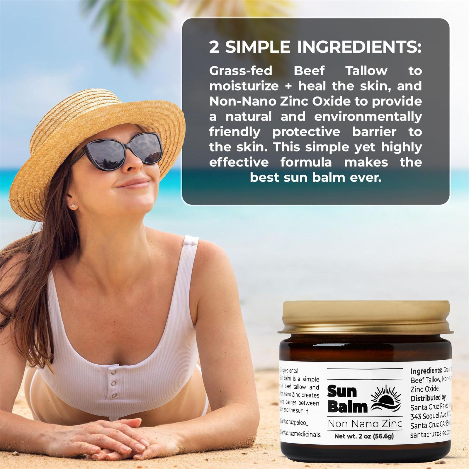 

Paleo Beef Tallow And Sun Balm Ежедневное масло с солнцезащитным кремом 60 мл