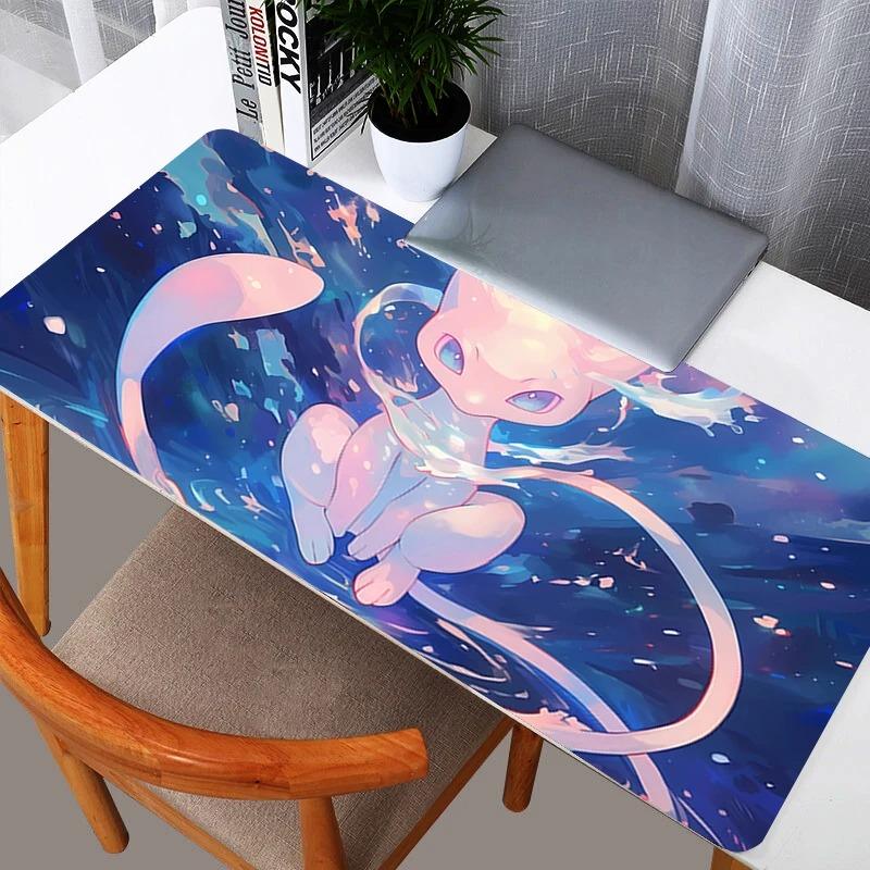 

Pokemon Mew XXL Gaming Mouse Pad Non-Slip Desk Mat for Office Computer Keyboard Laptop Accessories 600x300x2mm