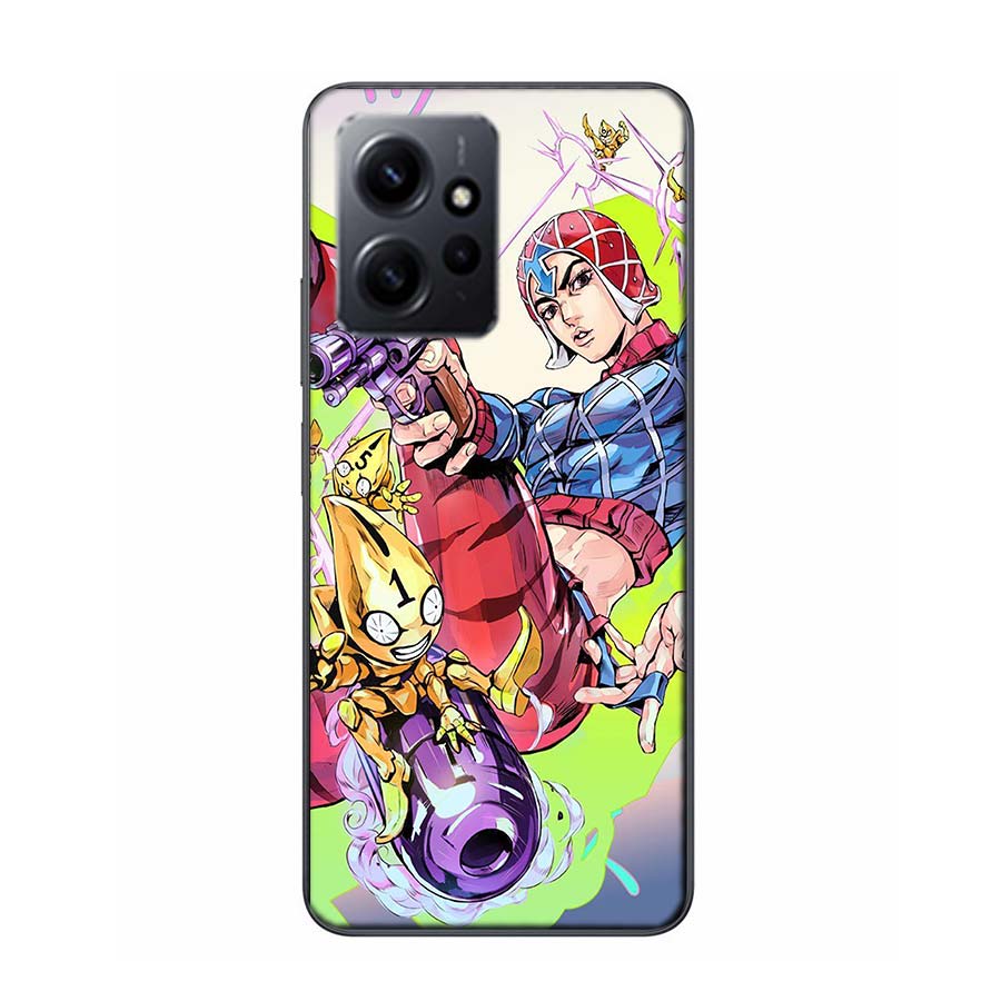 JoJo Kira Yoshikage Katil Kraliçe Telefon Kılıfı Redmi 12 13C 12C 15C 9 10 10C Note 13 Pro Plus 14 15 Pro 9T 9C 9A İçin TPU Yumuşak Kapak