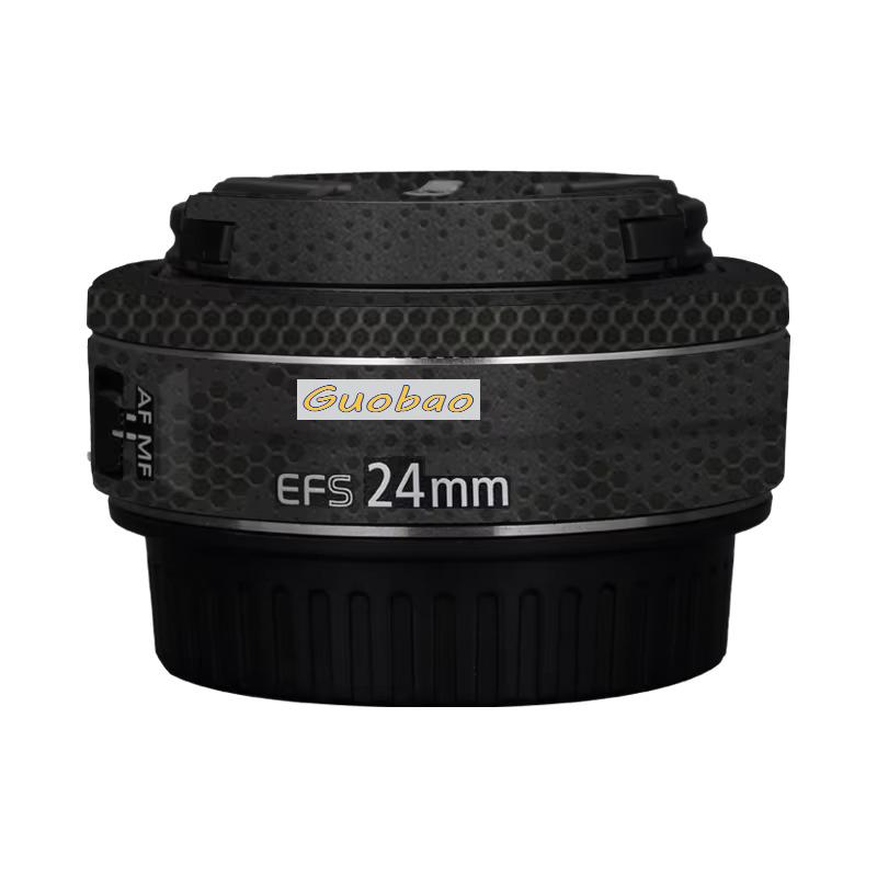 For Canon EF-S 24mm F2.8 STM Lens Decal Skin for Canon EF-S24 F2.8 Lens Cover Film 24 2.8 Protective Sticker for canon 24mm 2.8