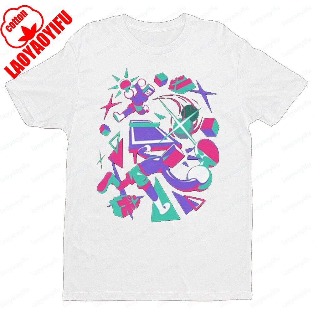 Vintage Table Tennis Graphic Gaming T Shirt Retro Unisex Cotton Tee Y2K Harajuku Style Men Women Fashion Summer Crewneck Tops