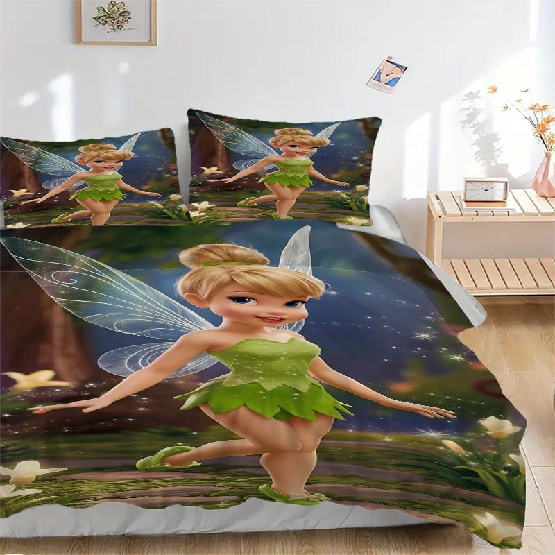 Forest Fairy Print 3Pcs Bedding Setduvet Cover With 2 Bedropillowcase Home Birthday Gift