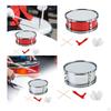11 Inch Snare Drum Percussion Instrument Educational Toy Portable Musical