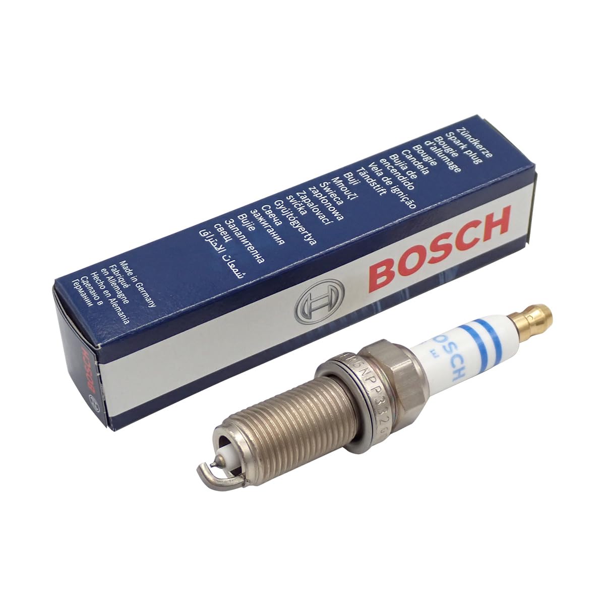 Bosch Оригинальная свеча зажигания Porsche OEM Двойной платиновый FR6NPP332