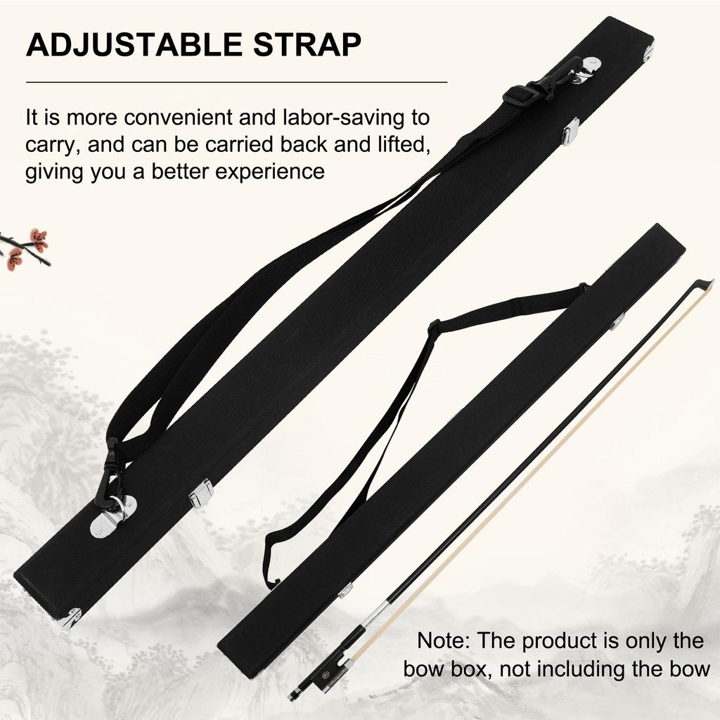 LN194 Violine Viola Cello 4/4 Universelle schwarze Vlies-Hardware, Eckscharnierschnalle, gefüttert mit