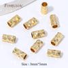 18K Gold Plated Spacer Bead For Jewelry,Decorative Beads,Metal Separator Beads,Supplies For Jewelry,Bead Jewellery Findings