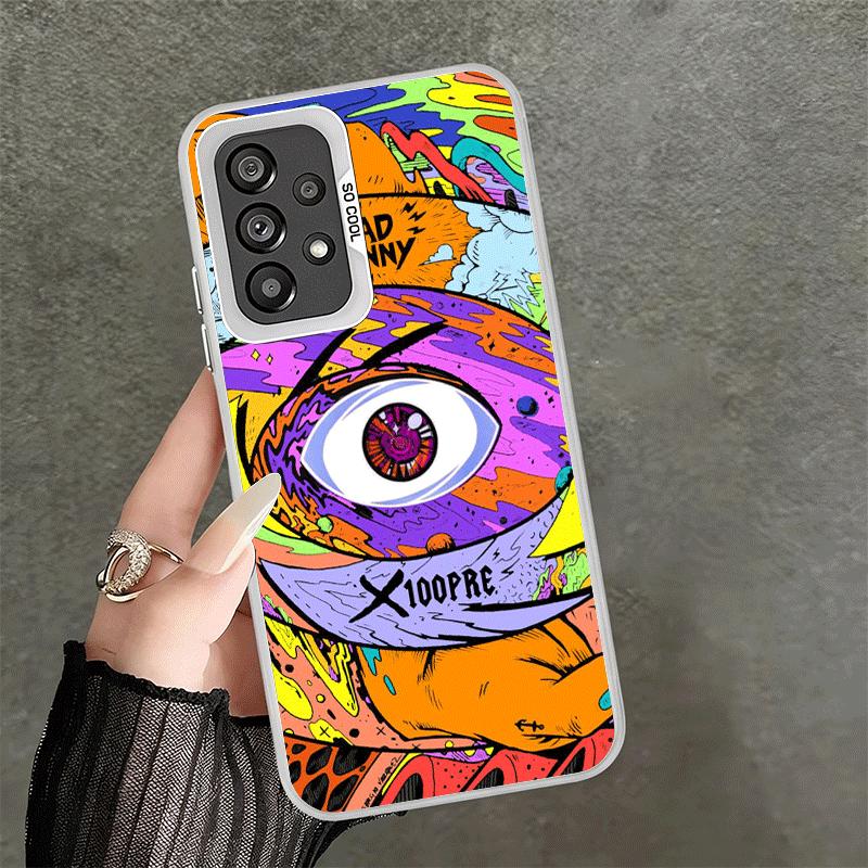 Bad Bunny X100pre Shockproof Phone Case for Samsung A17 A16 A15 A14 A37 A57 A36 A56 A26 A35 A55 A25 A34 A54 A24 A13 A23 A33 A53