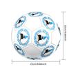 Pallone da Calcio DSC Arminia Bielefeld taglia 5, colorato, adatto a tutte le età, cucito a macchina, materiale PVC, grado competizione, durevole e ad alto rimbalzo