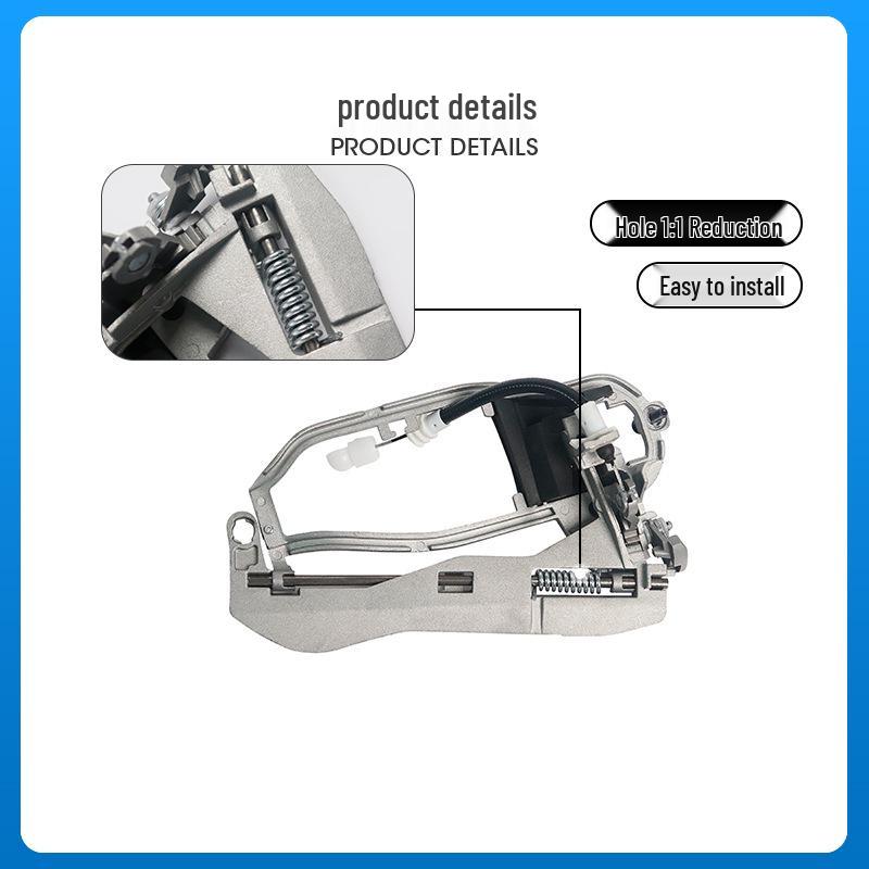 Kompatibel mit BMW X5 E53 Türgriffhalterung außen 51218243615/51218243616