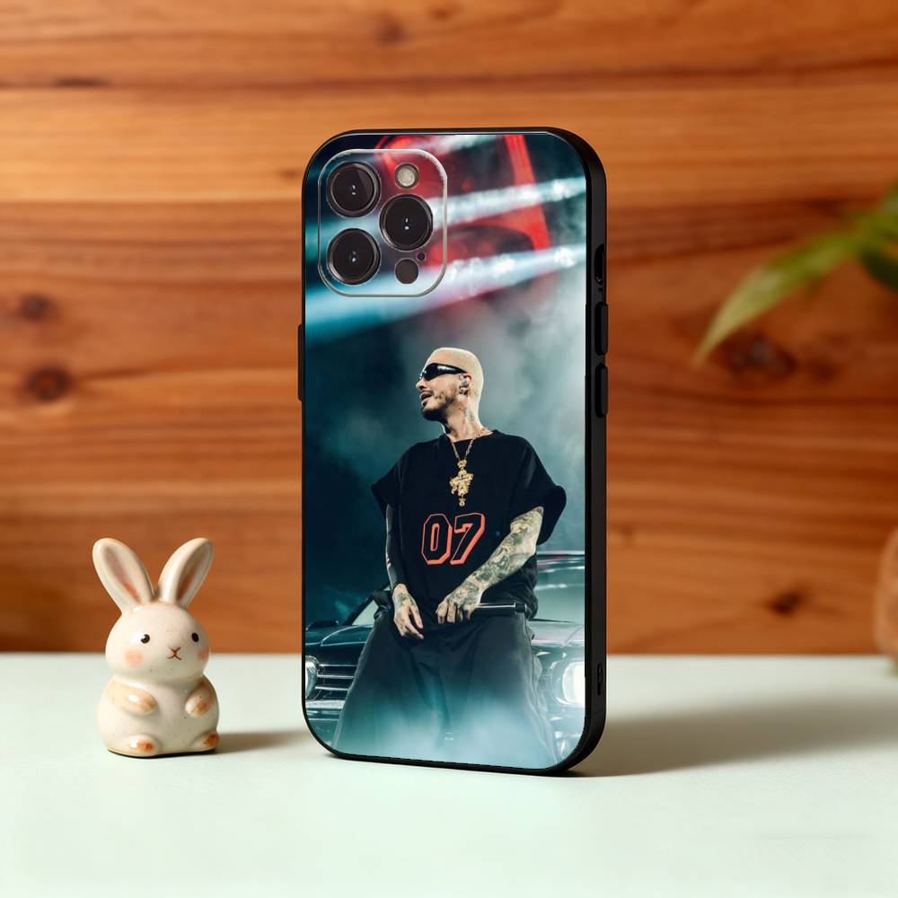 

COOL J B-BalvinS Phone Case For iPhone17,16,15,14,13,12,Plus,Pro Max, 5G Others Soft Black Cover iPhone16se4