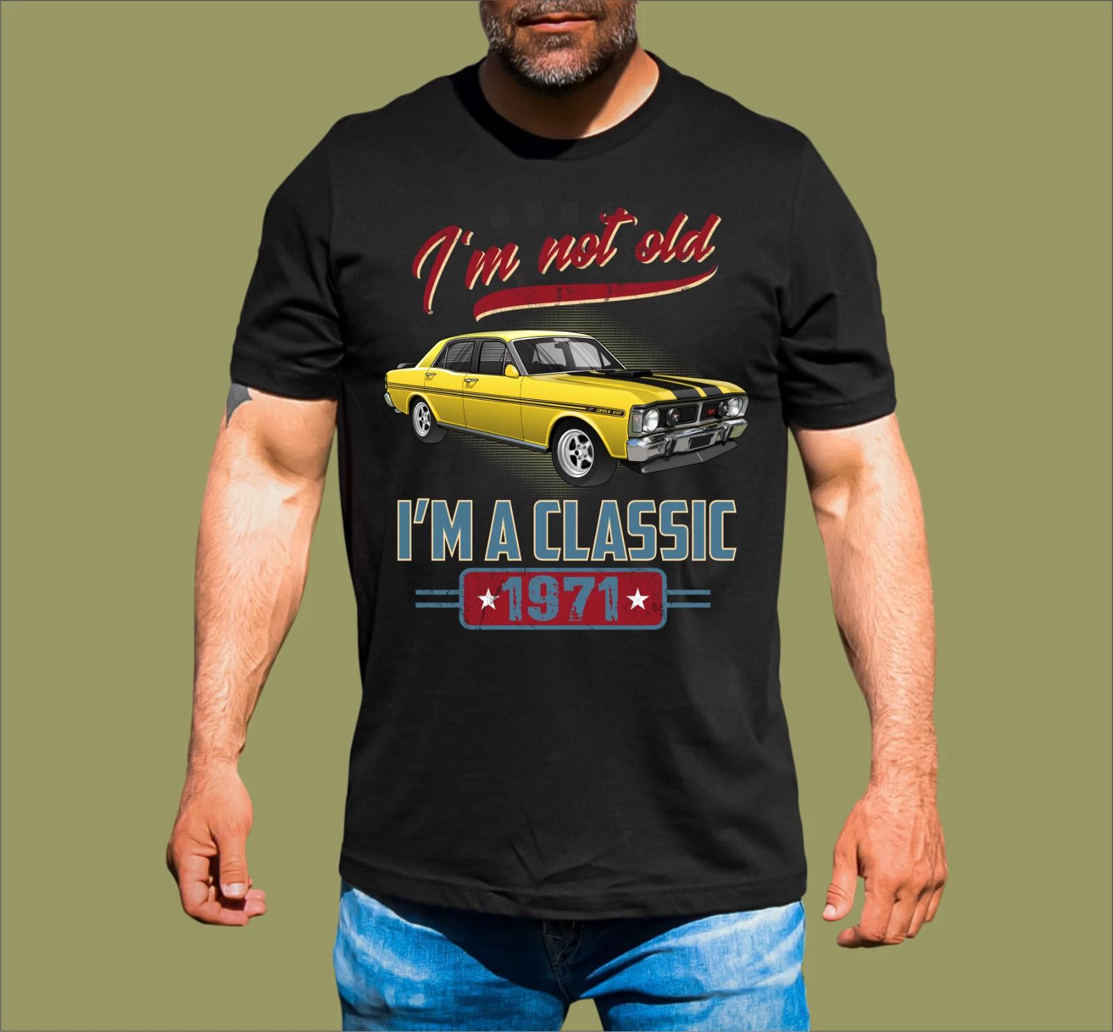 NOT OLD 1971 T-SHIRT XL