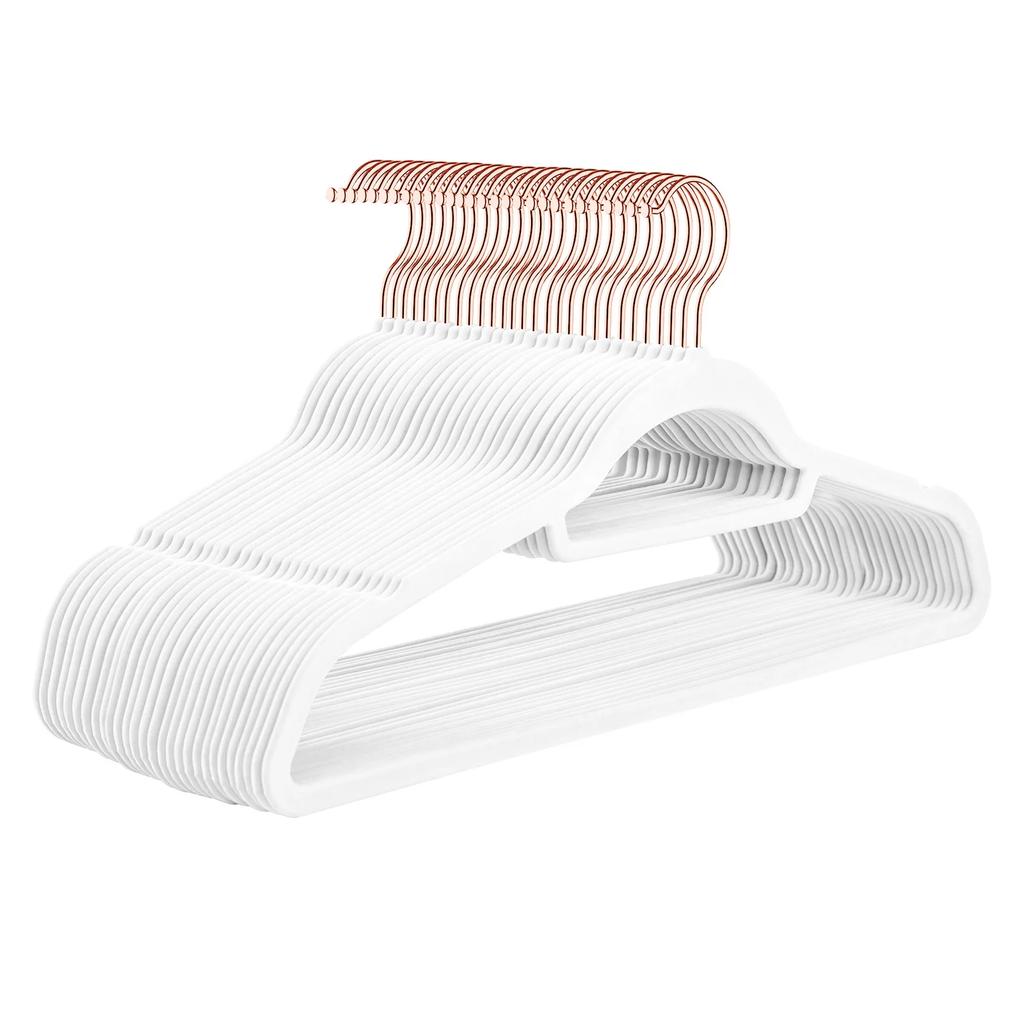 10 Pcs/Lot 360 ° swivel hook Suits velvet hangers notched shoulders anti-slip for jackets shirts pants coats Hangers for Clothes