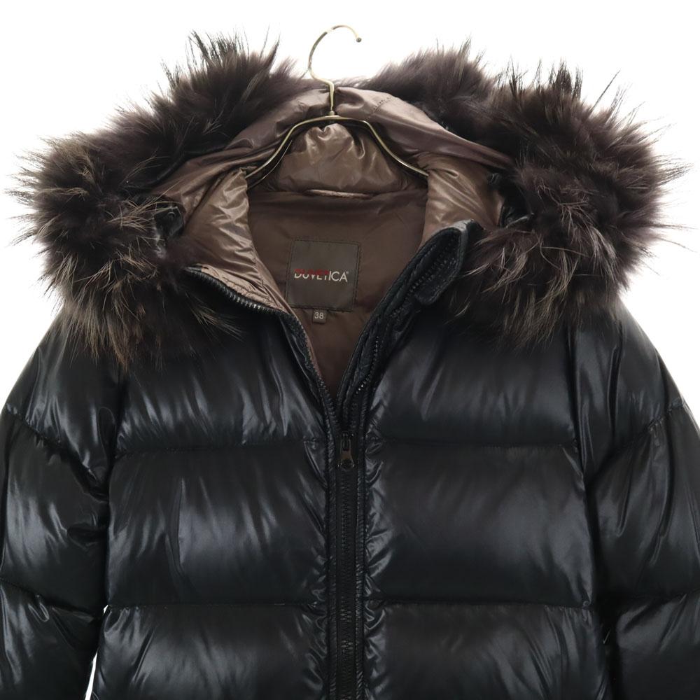 DUVETICA down coat 38 black Women Used