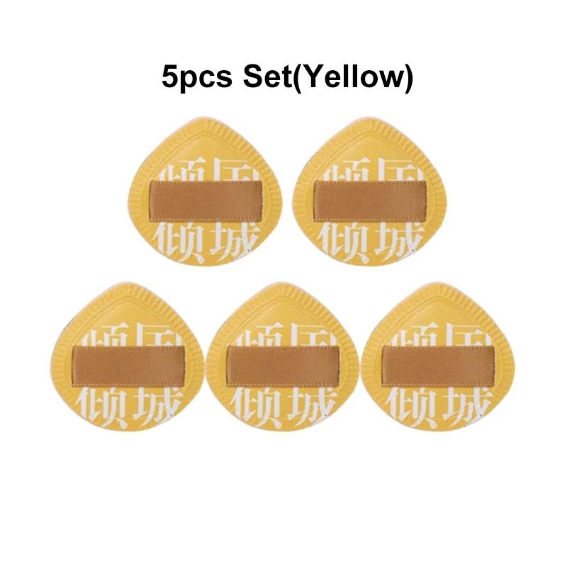 Mini Finger Cosmetics Puffs 5/10pcs Cosmetic Cushion Puff Concealer Foundation Detail Sponge Puffs Wet Dry Dual Use Makeup Tools