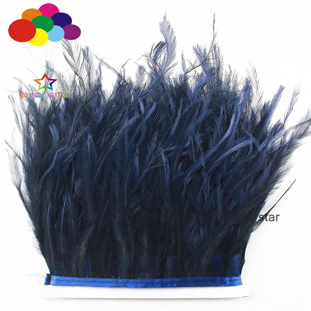 Feather1/5/10 Meter Australia Ostrich Feathers Cloth Trims 4-8 Inch/10-20CM Ribbon for Carnival Party Diy Costume