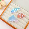 Conch Ocean Fish Hairpin Seaweed Animal Duckbill Clip Elegant Dolphin Hair Clips  Daily