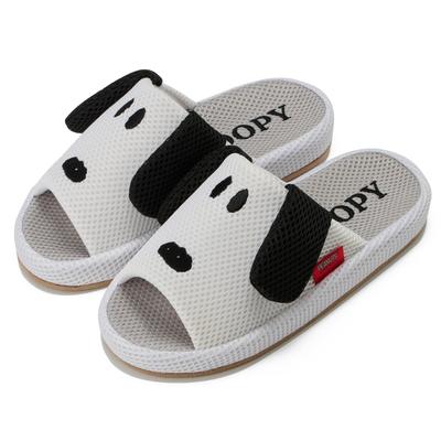 Nippon Slippers Snoopy Slippers PEANUTS Comfortable Even In Summer with Mesh Material Gift Present Cute Room Shoes Portable Slippers Stylish Slippers
