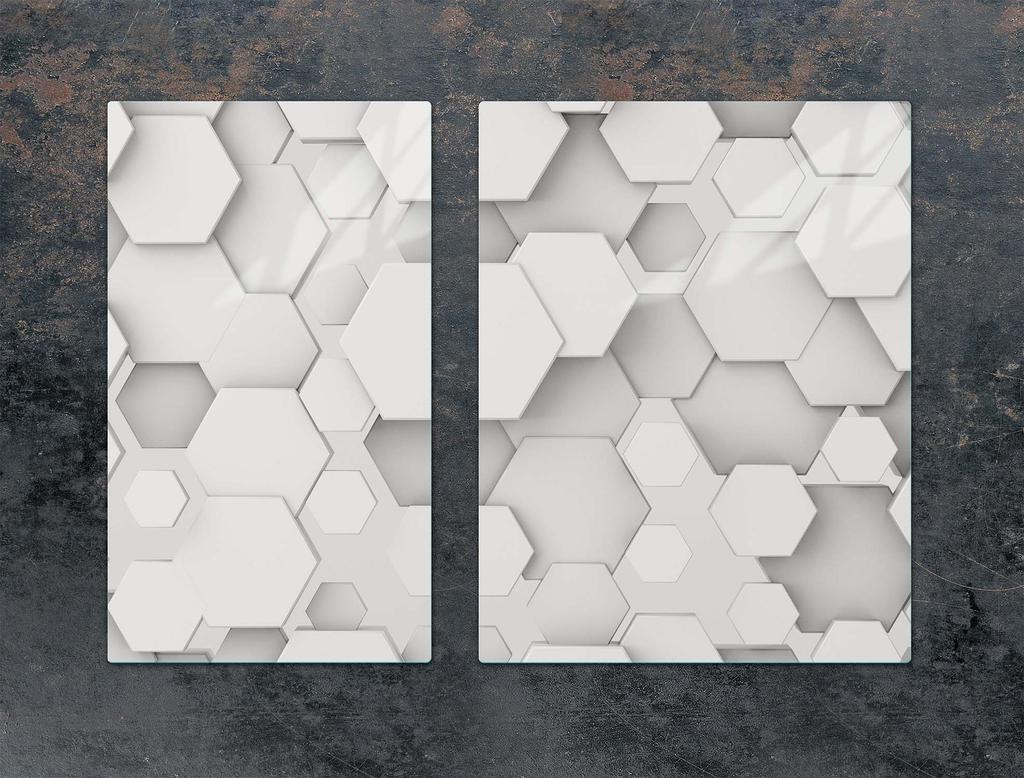 PLACA PROTECTORA DE CRISTAL PARA COCINA 70x52 DISEÑO