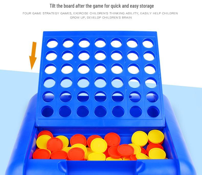 3D Four-in-a-Row Kids' Educational Game - Mini Chess Puzzle