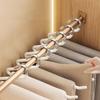 20Pcs Seamless Z-Shaped Pant Hangers Anti Slip Pants Rack Clothes Drying Rack  Bedrooms