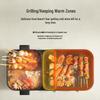 Bear 2-in-1 Electric Grill and Hot Pot