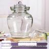 Thickened Glass Jar for Pickling: Sealed Household Container for Vegetables and Sauerkraut.