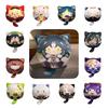 Genshin Impact Cartoon Spherical Plush Doll Pillow Pendant Soft Cushion Stuffed