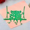 Metal Die Cuts Seesaw Frog Scrapbooking Stencil Card Embossing DIY Photo Album