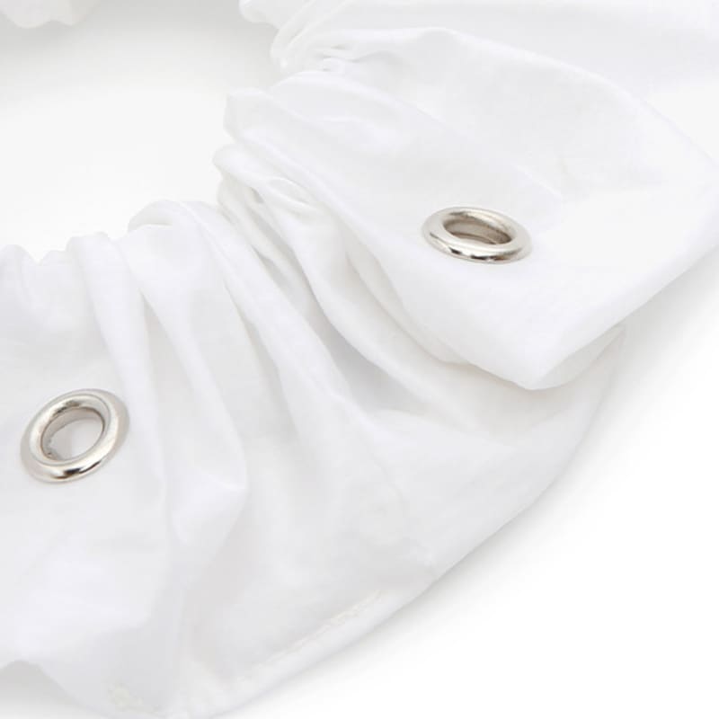 UNDERCONTROL Studio SCRUNCHIE / MID / EYELET / WS / WHITE