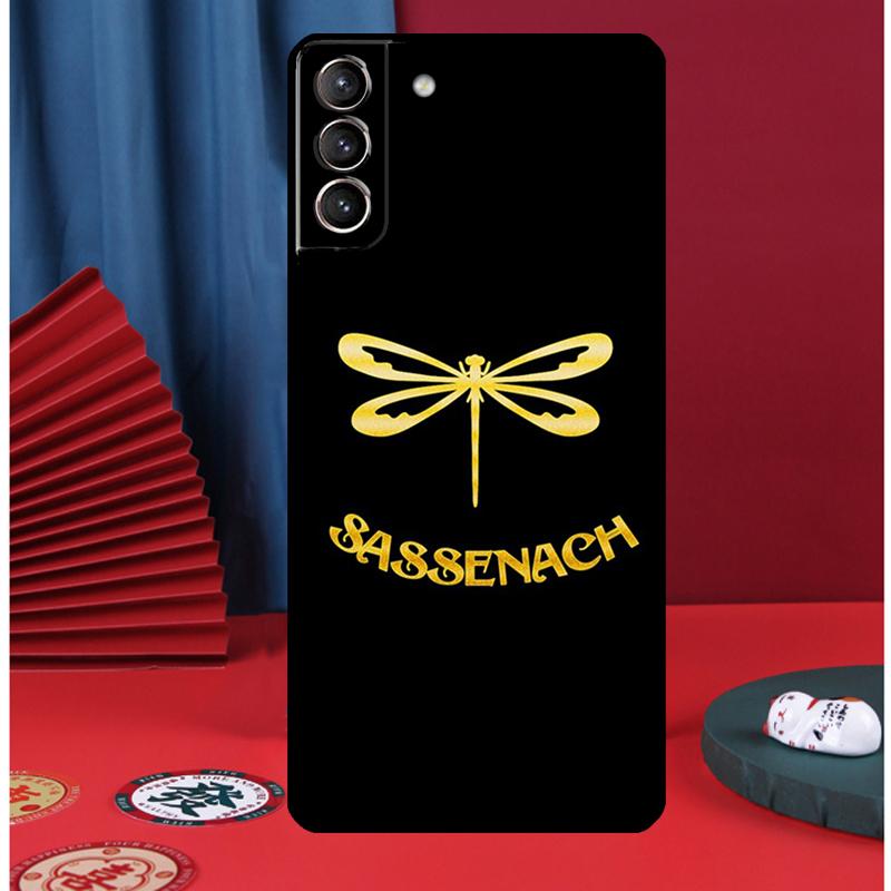 Outlander Sassenach Libelle Handyhülle Für Samsung Galaxy S25 Ultra S9 S10 S20 S21 S22 Plus S23 FE S24 Ultra Rückseite