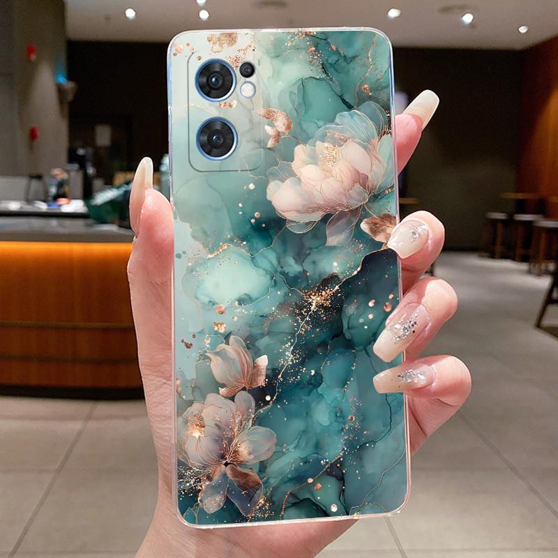 Casing For OPPO Reno 7 Reno7 4G 5G Phone Case CPH2363 CPH2371 Luxury Dragon Cute Cool Boys Girls Transparent Soft TPU Back Cover