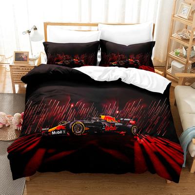 Formel-Rennwagen Bettwäschesets 3D Kinder Bettbezug-Set mit Kissenbezug Einzelbett Doppelbett Queen-Size King-Size Bettwäsche Bettwäsche für Jungen Mädchen
