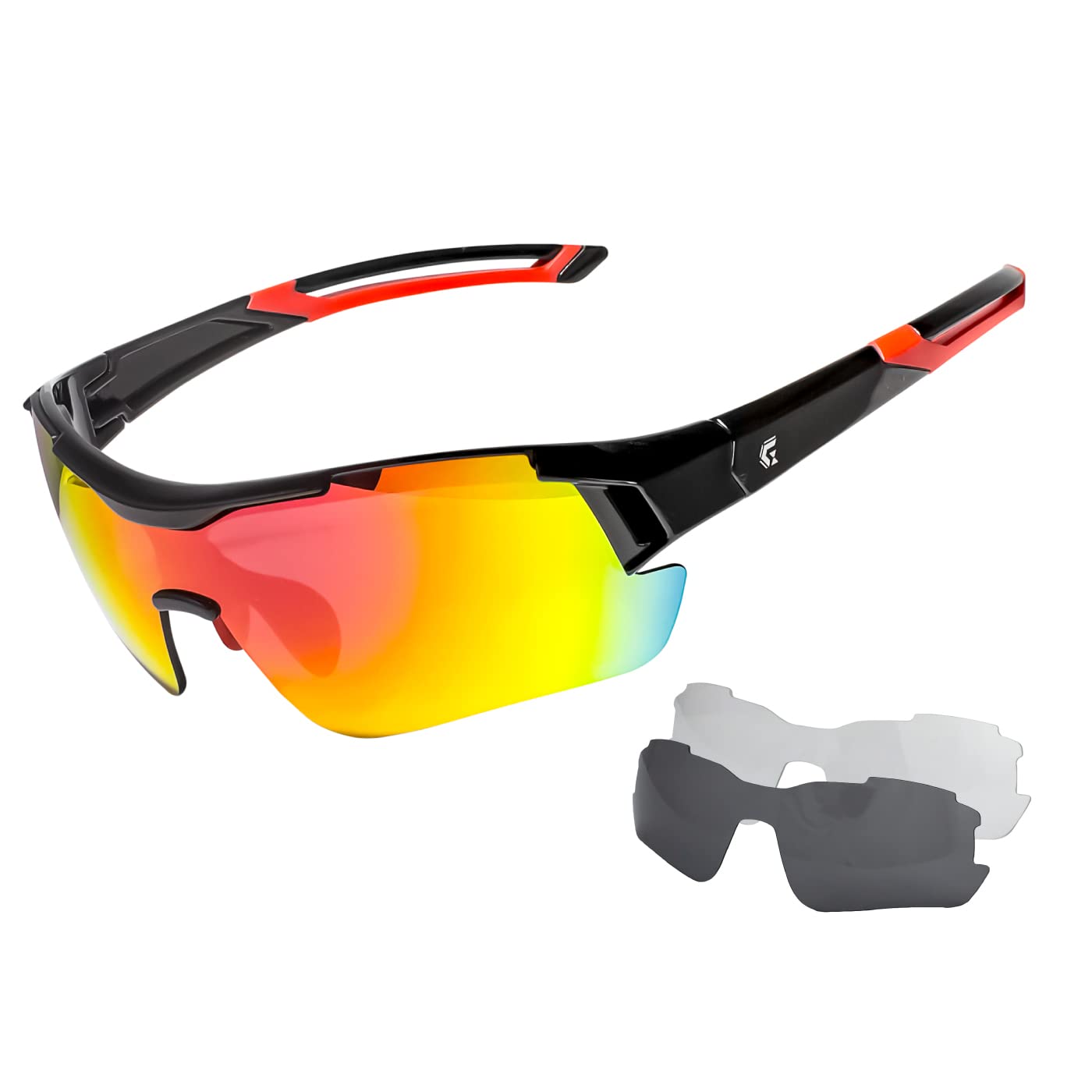 

Спортивные Поляризованные Поляризованные УФ Сменные Линзы Прозрачные Зеркальные Внутренняя Рамка В Комплекте Дорожные Женские [Gorix] Солнцезащитные Очки, Солнцезащитные Очки, Линзы, Защита, чёрный