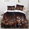 Singer Angel Rainbow Cartoon Printed Bedding Sets exquisite bed supplies set duvet cover bed comforter set luxury birthday gift
