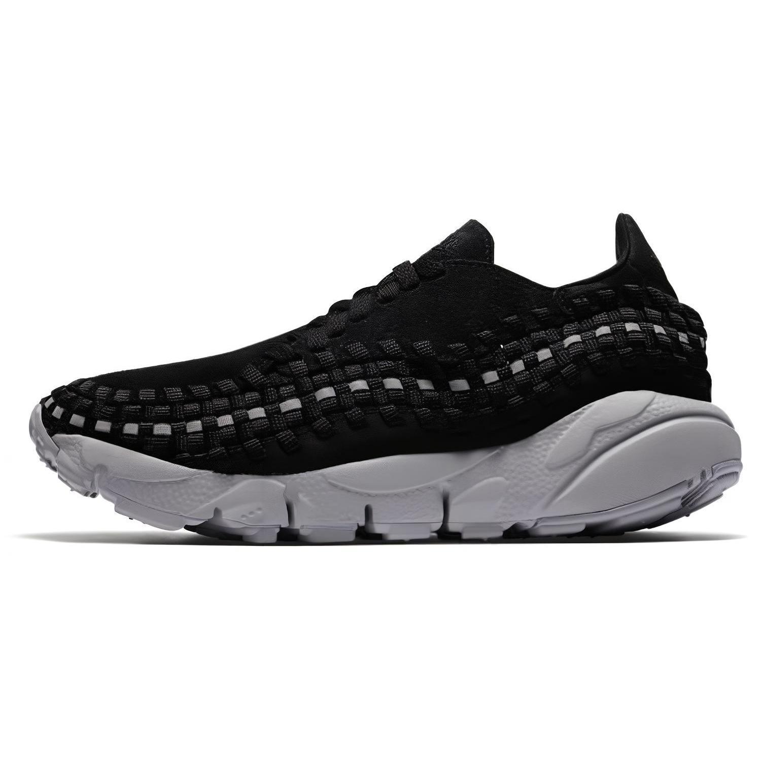 

Новые женские Nike Air Footscape Woven Черный Светоотражающий Серебристый Серый Волк 917698-002 36.5