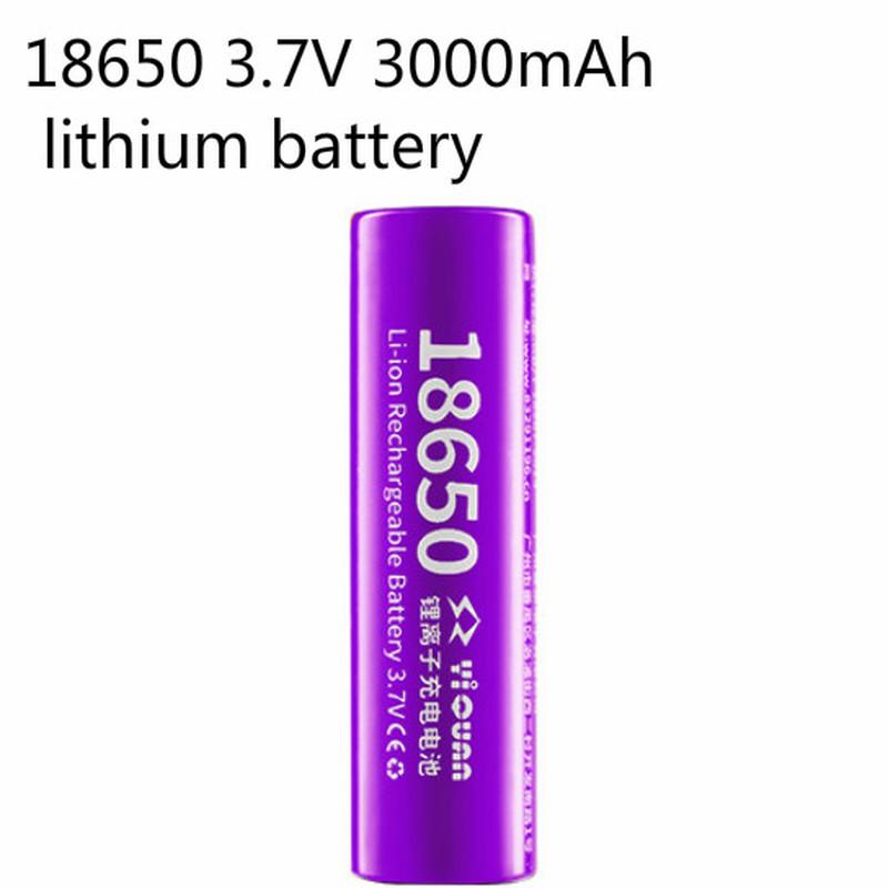 Hochwertige 3,7V 3000mAh Wiederaufladbare 18650 Lithium-Batterie fr Vape  Taschenlampe Stirnlampe
