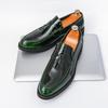 Lacquer Leather Men'S Shoes Leisure And Trendy Design Styles Fashion Party Outdoor 38-46 Plus Size Work Shoes Loafer Tassel