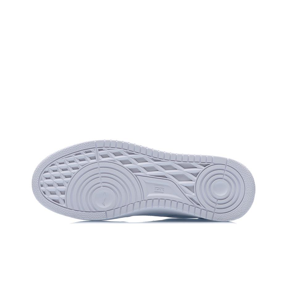 Li Ning Oneplay Slip Resistant Durable Low Top Skate Shoes Unisex Sneakers White Blue AGCR187-1
