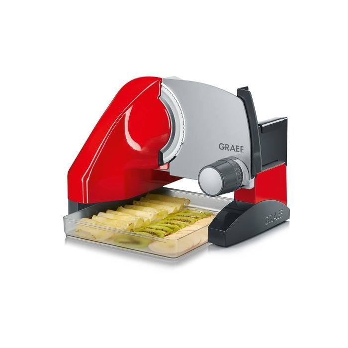 Trancheuse électrique - GRAEF - Trancheuse - 170 W - 0-30 mm - Lame 17 cm
