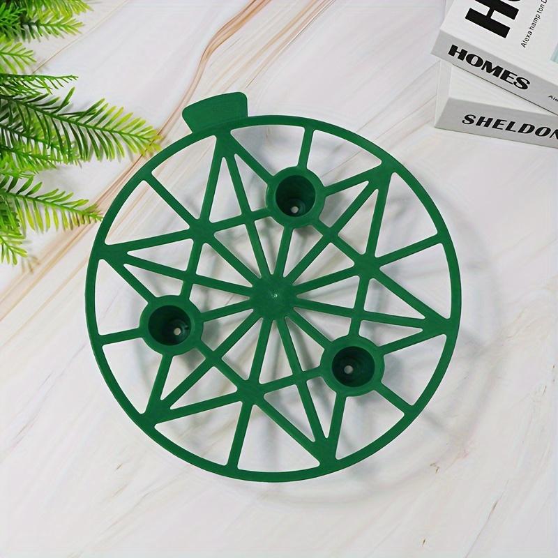 

10pcs Durable Blue Plastic Watermelon Support Tray-Anti-Corrosion, Solid Design, Suitable for Garden and Farm Fruit Display, Per
