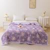 Soft Skin Friendly Summer Quilt Set or Single Quilts Lightweight Breathable Thin Comforter Sets Washable Single Double Blanket