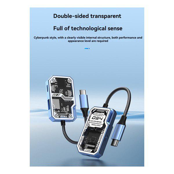 

USB Type-C Multi-Port Docking Station, Plastic, Color: As Shown Other